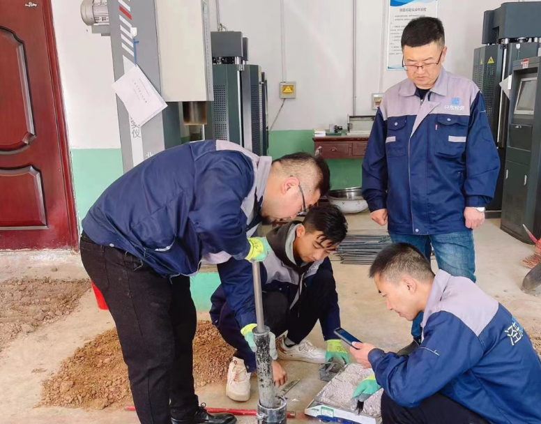 九游在线登录入口-九游（中国）
泾东设计公司参与2022年全市水利工程质量抽检(图6)